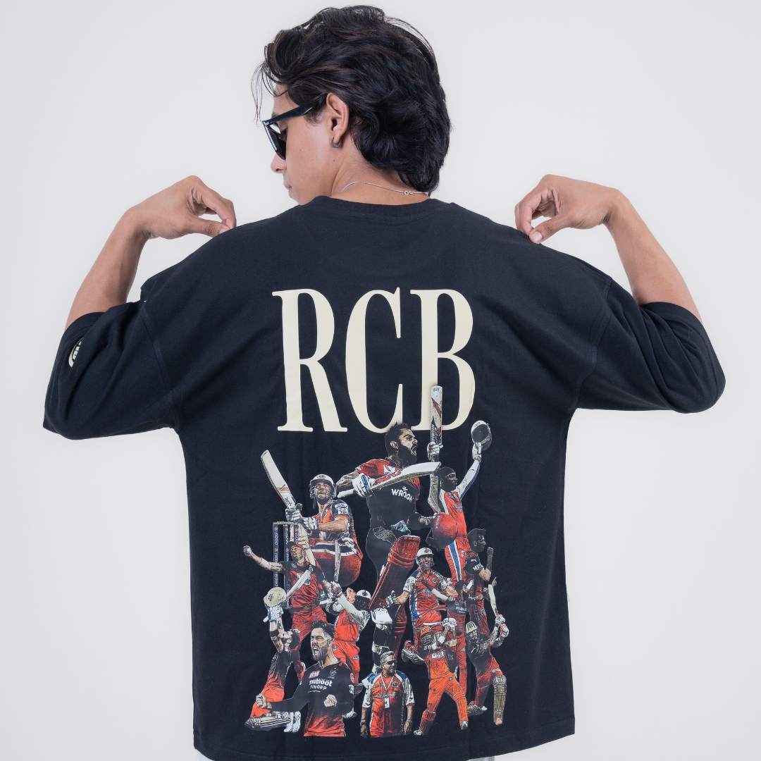 Royal Challengers Bengaluru Oversized T-shirt